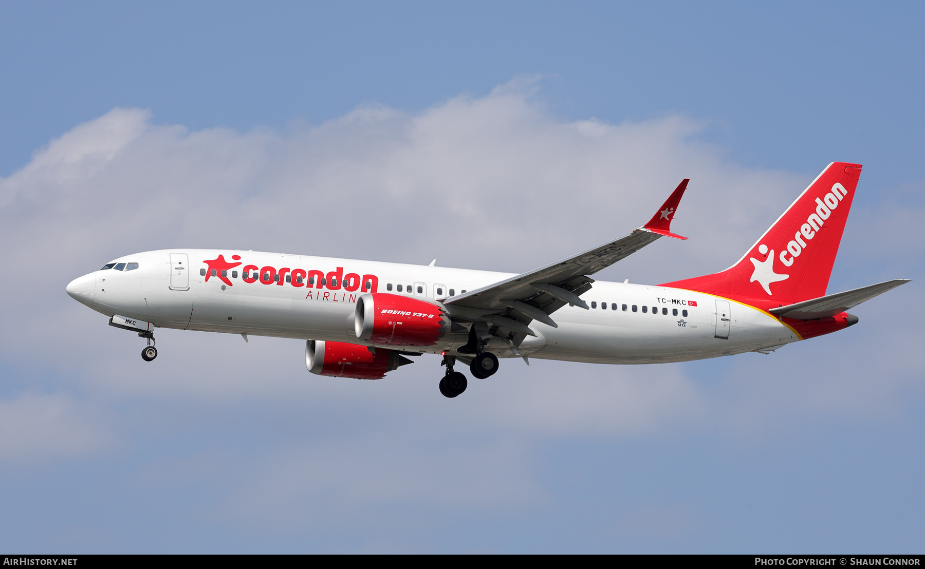 Aircraft Photo of TC-MKC | Boeing 737-8 Max 8 | Corendon Airlines | AirHistory.net #835436