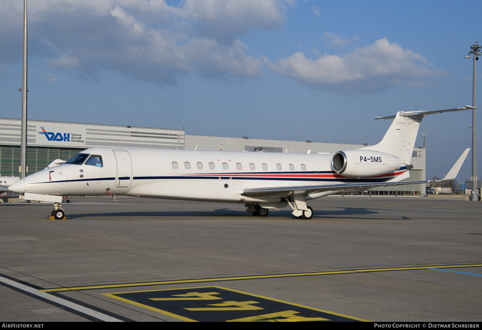 Aircraft Photo of P4-SMS | Embraer Legacy 650 (EMB-135BJ) | AirHistory.net #835442
