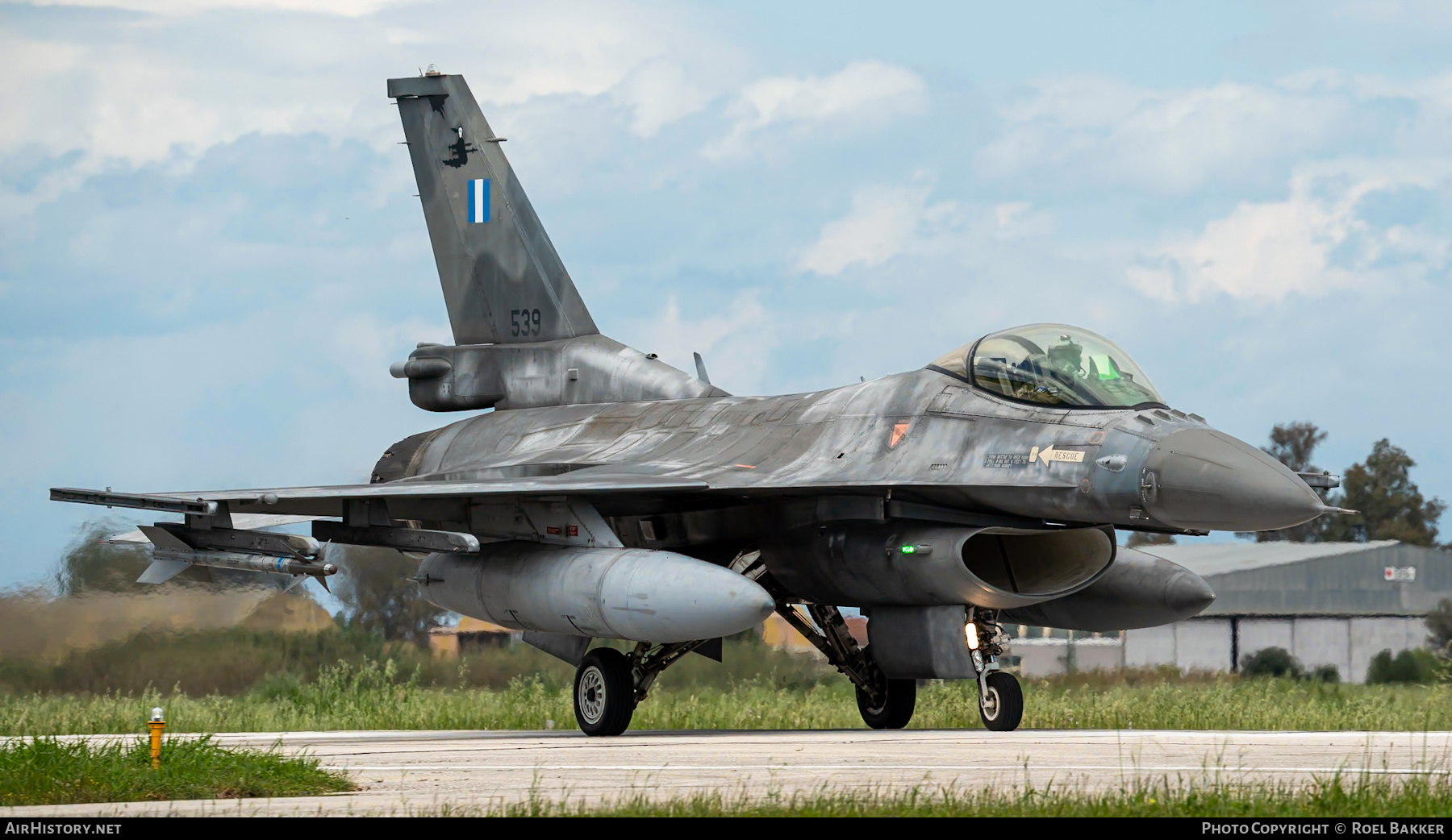 Aircraft Photo of 539 | General Dynamics F-16CJ Fighting Falcon | Greece - Air Force | AirHistory.net #835458