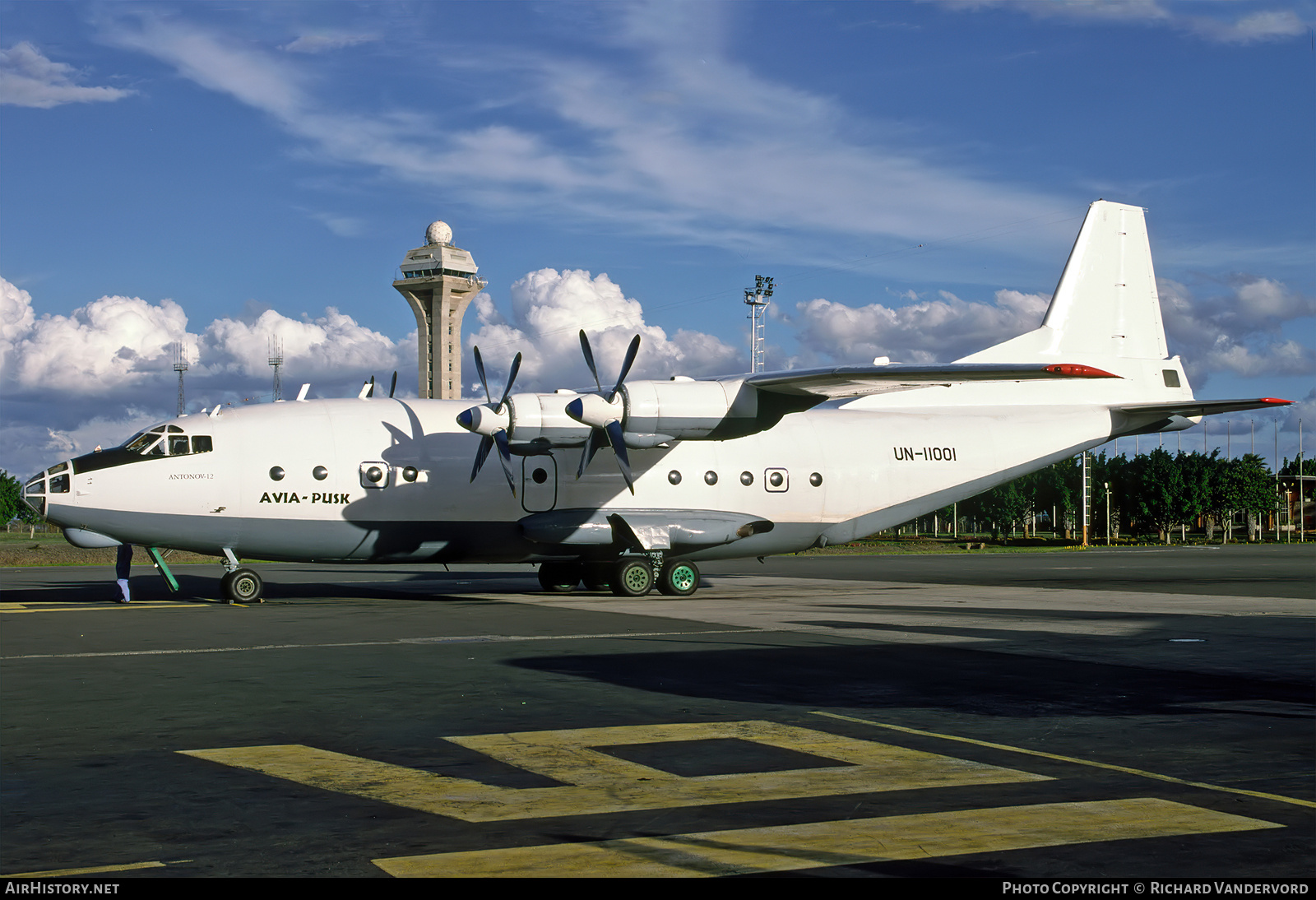 Aircraft Photo of UN-11001 | Antonov An-12B | Avia-Pusk | AirHistory.net #835487
