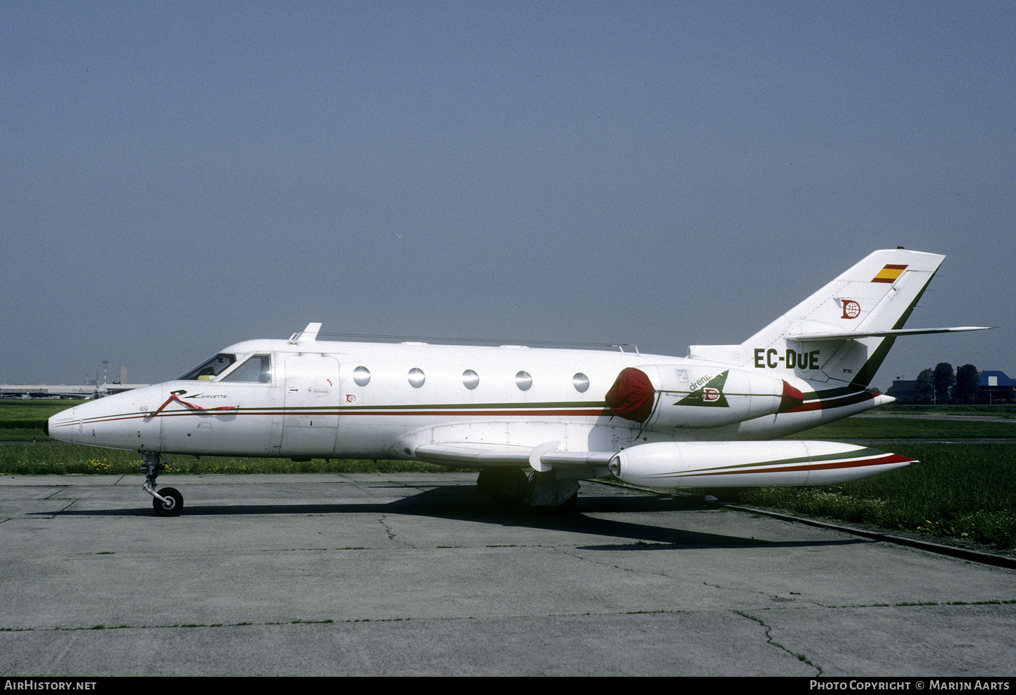 Aircraft Photo of EC-DUE | Aerospatiale SN-601 Corvette 100 | Drenair | AirHistory.net #835492