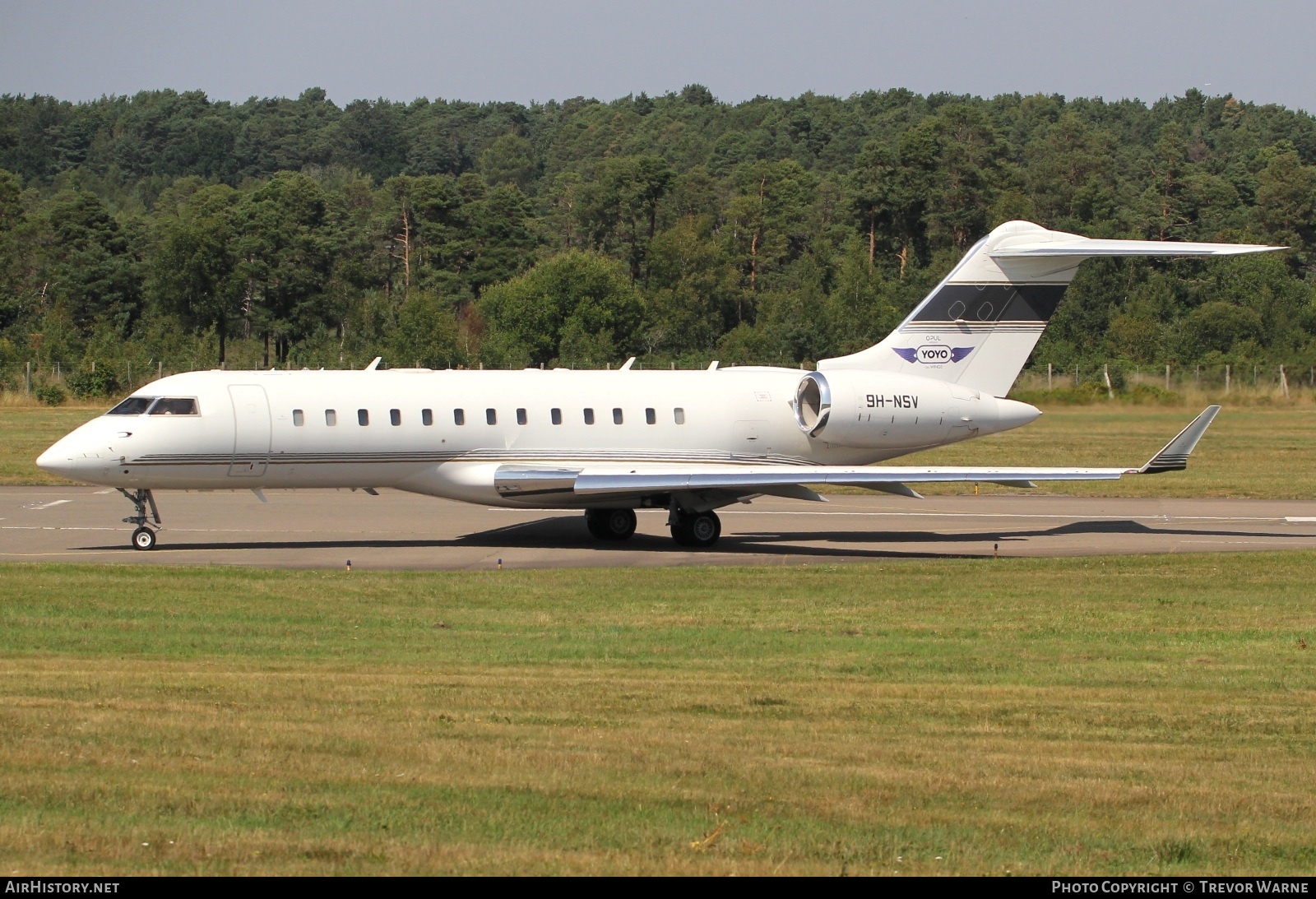Aircraft Photo of 9H-NSV | Bombardier Global Express (BD-700-1A10) | AirHistory.net #835507