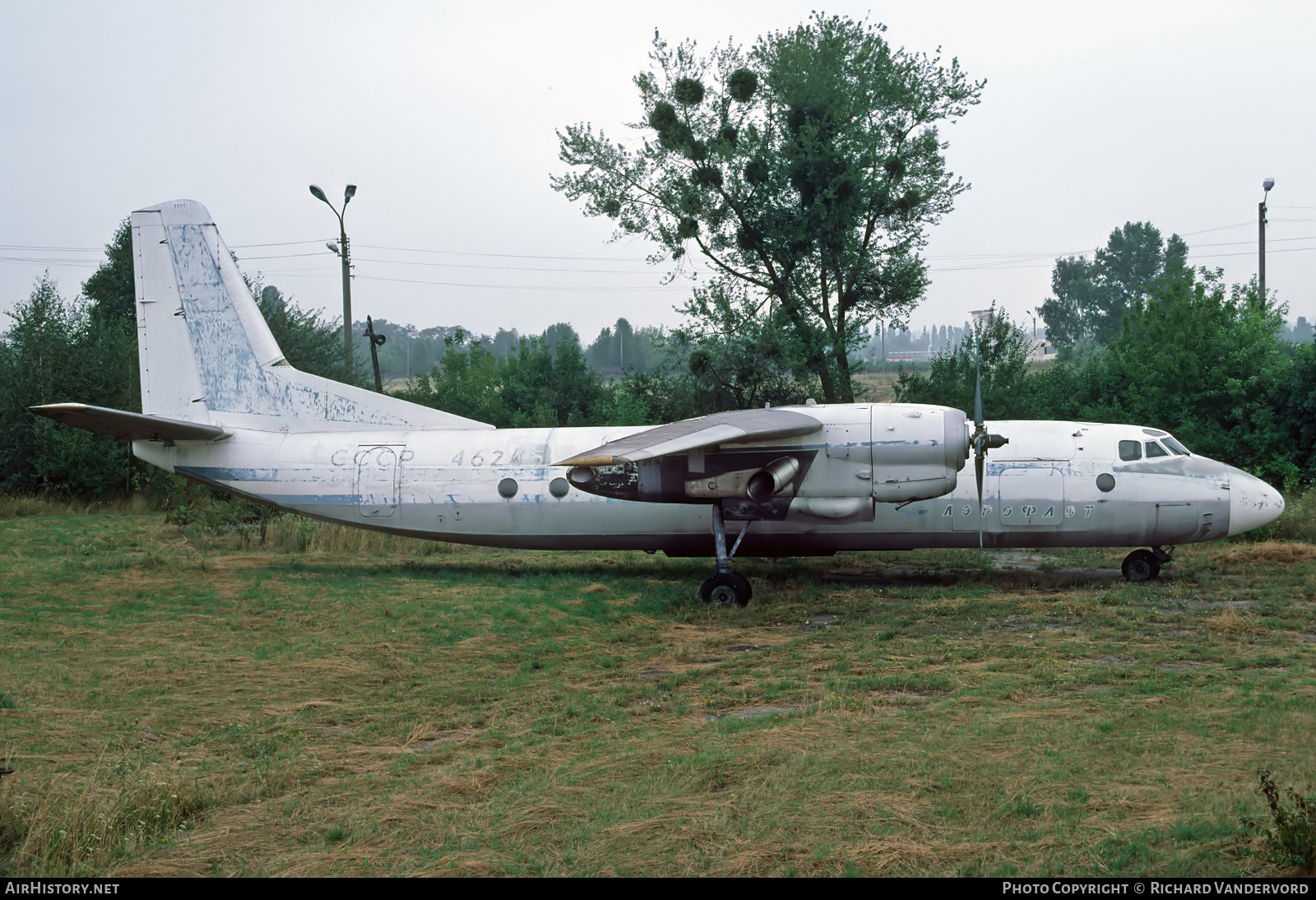 Aircraft Photo of CCCP-46245 | Antonov An-24B | Aeroflot | AirHistory.net #835522