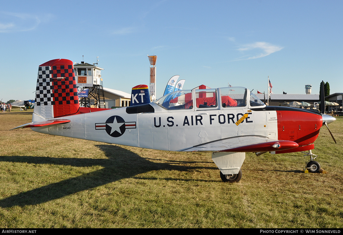 Aircraft Photo of N434Z | Beech T-34A Mentor | USA - Air Force | AirHistory.net #835529
