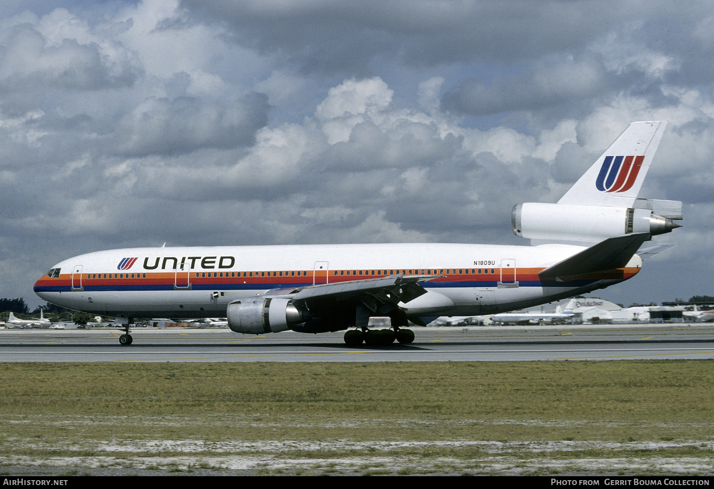 Aircraft Photo of N1809U | McDonnell Douglas DC-10-10 | United Airlines | AirHistory.net #835543