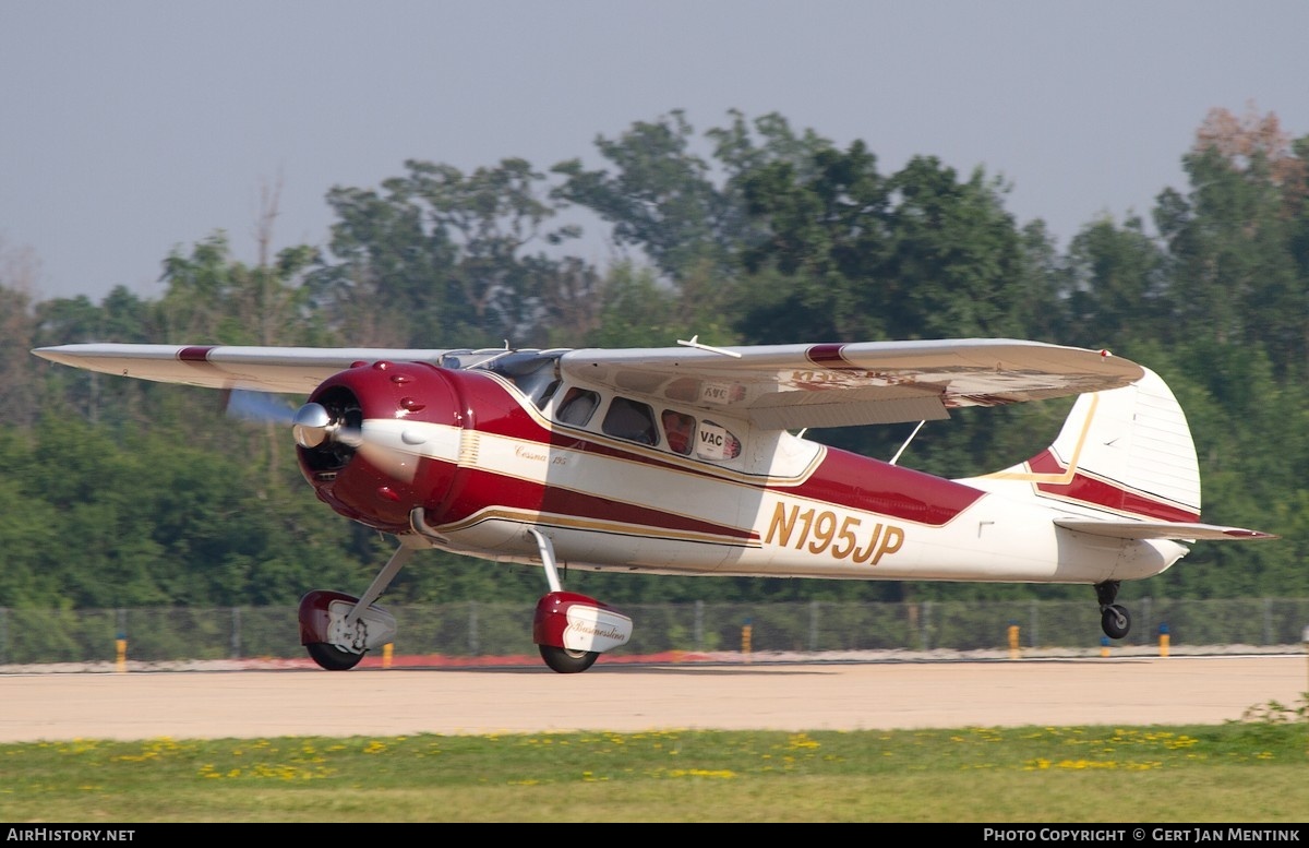 Aircraft Photo of N195JP | Cessna 195 | AirHistory.net #835561