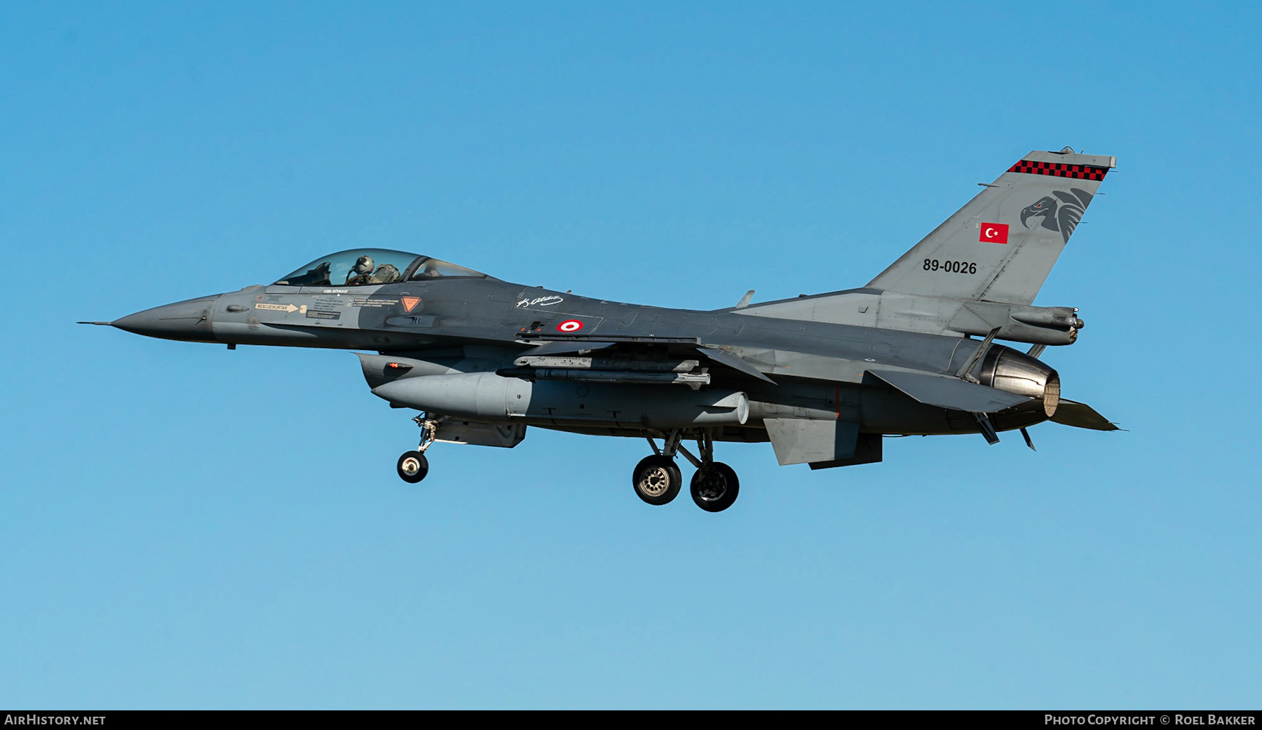 Aircraft Photo of 89-0026 | General Dynamics F-16C Fighting Falcon | Turkey - Air Force | AirHistory.net #835562