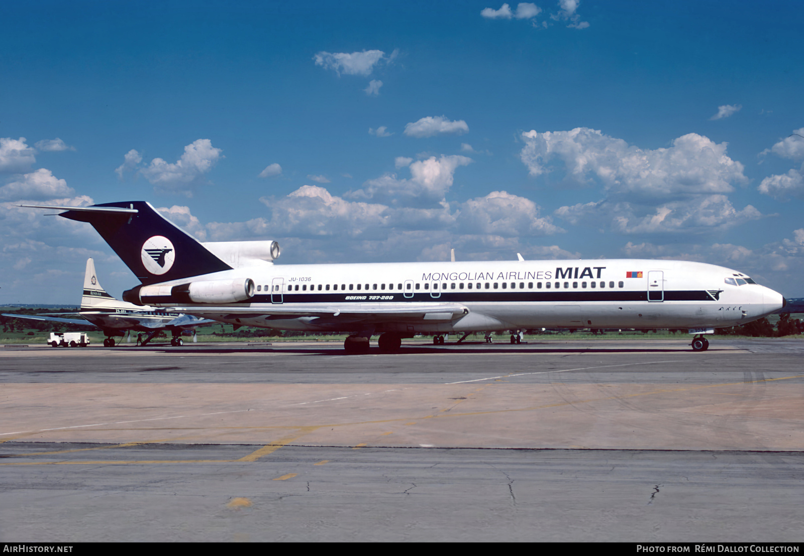 Aircraft Photo of JU-1036 | Boeing 727-281/Adv | MIAT Mongolian Airlines | AirHistory.net #835567