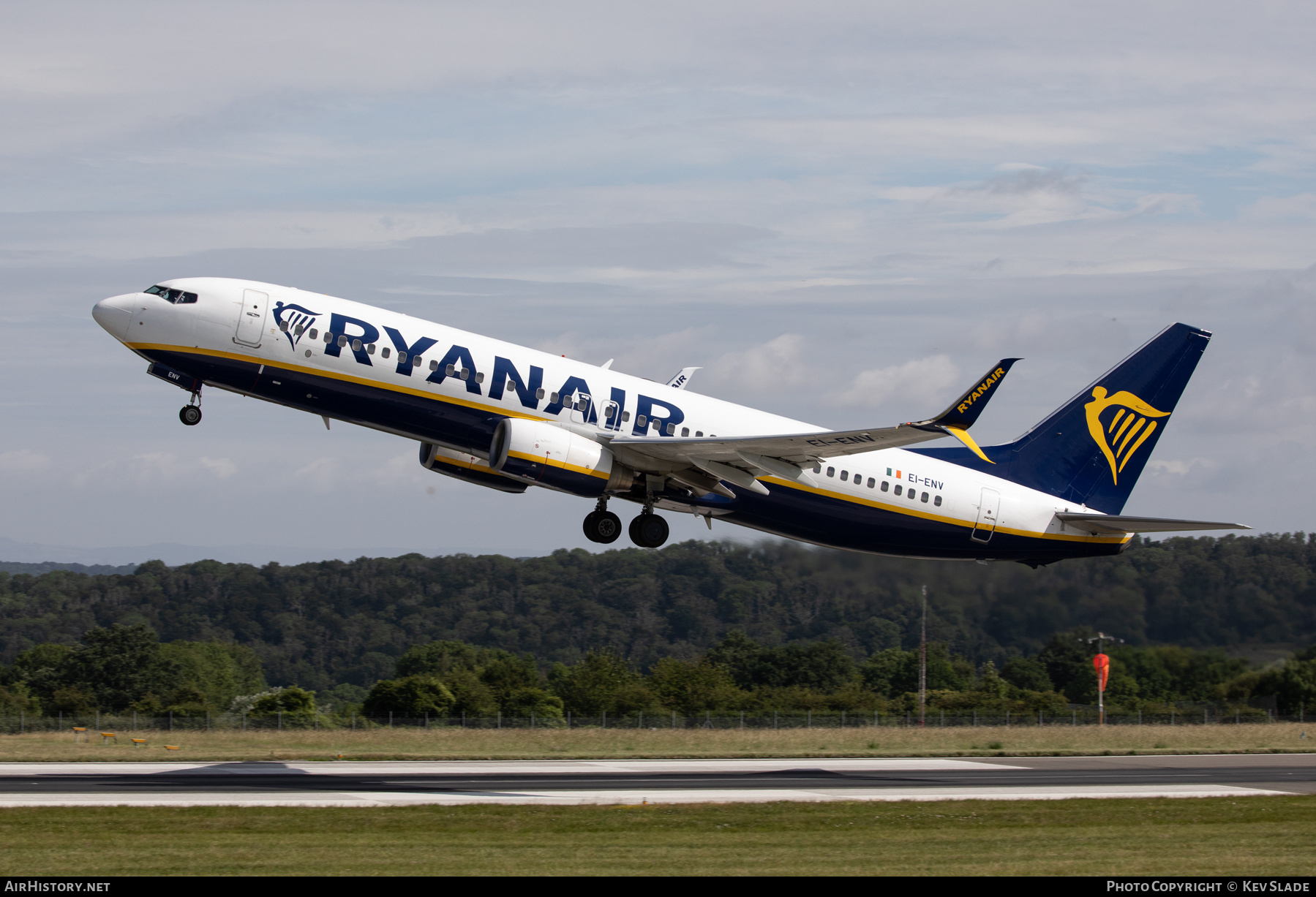 Aircraft Photo of EI-ENV | Boeing 737-8AS | Ryanair | AirHistory.net #835578