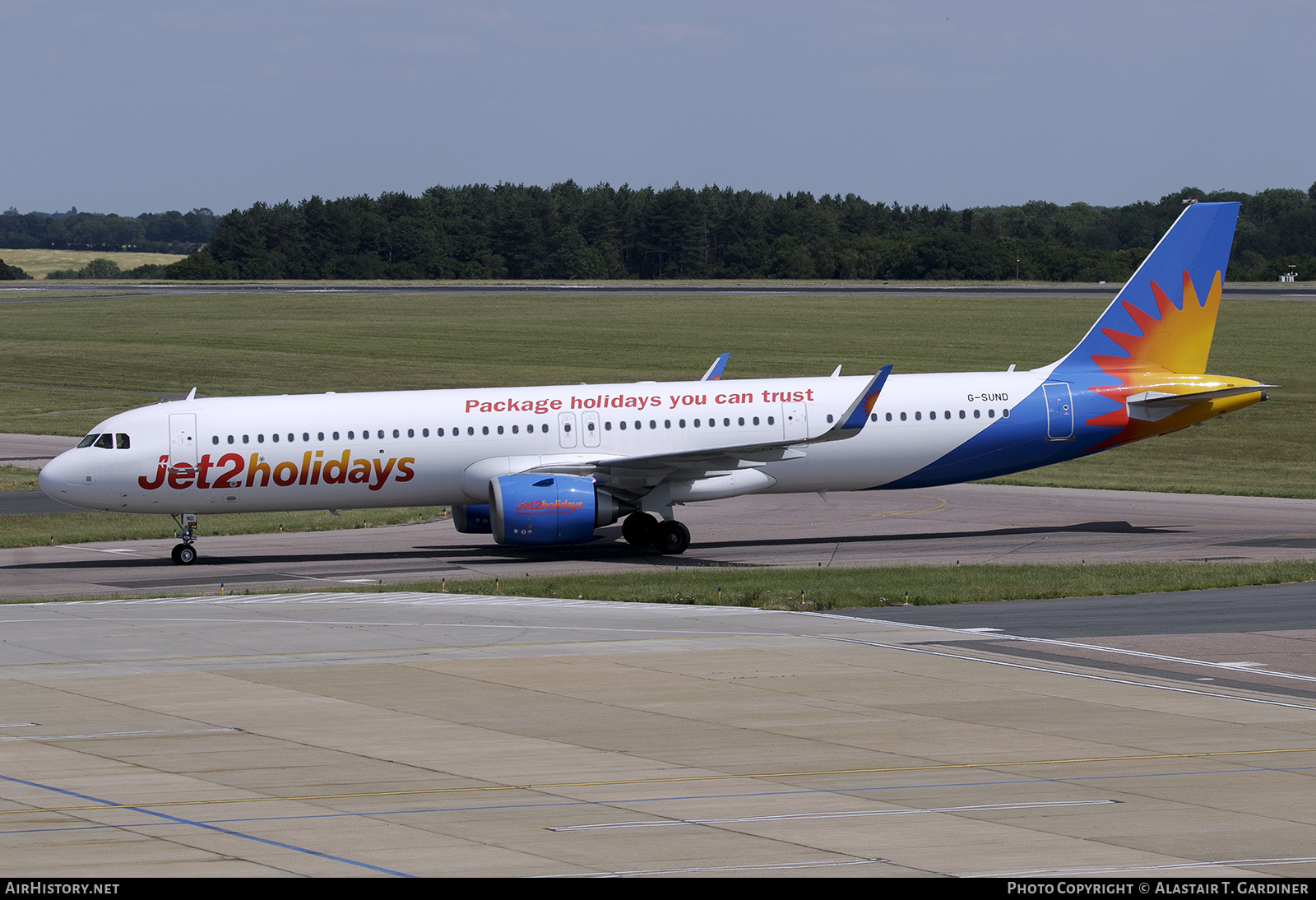 Aircraft Photo of G-SUND | Airbus A321-271NX | Jet2 Holidays | AirHistory.net #835581