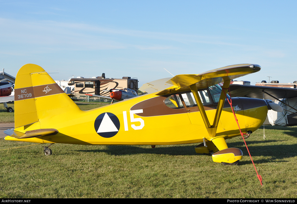 Aircraft Photo of N36709 / NC36709 | Stinson 10A Voyager | Civil Air Patrol | AirHistory.net #835661