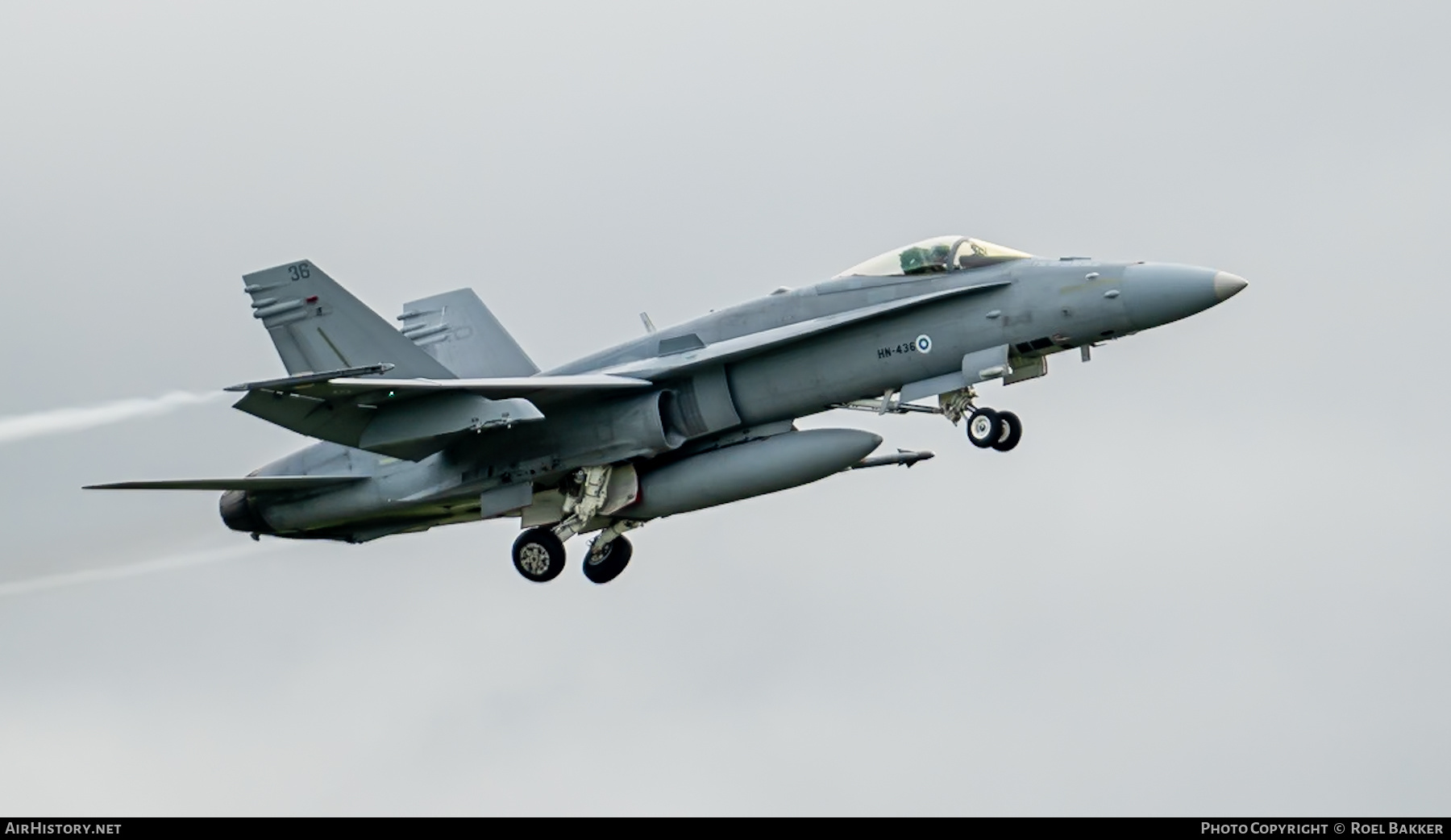 Aircraft Photo of HN-436 | McDonnell Douglas F/A-18C Hornet | Finland - Air Force | AirHistory.net #835663