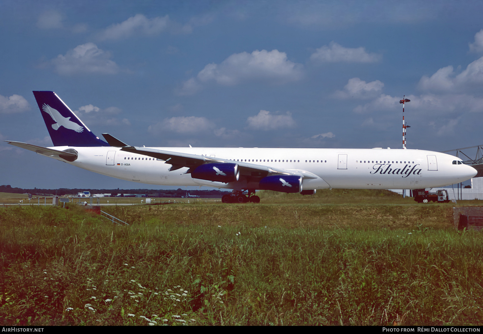 Aircraft Photo of D-ASIA | Airbus A340-313 | Khalifa Airways | AirHistory.net #835680