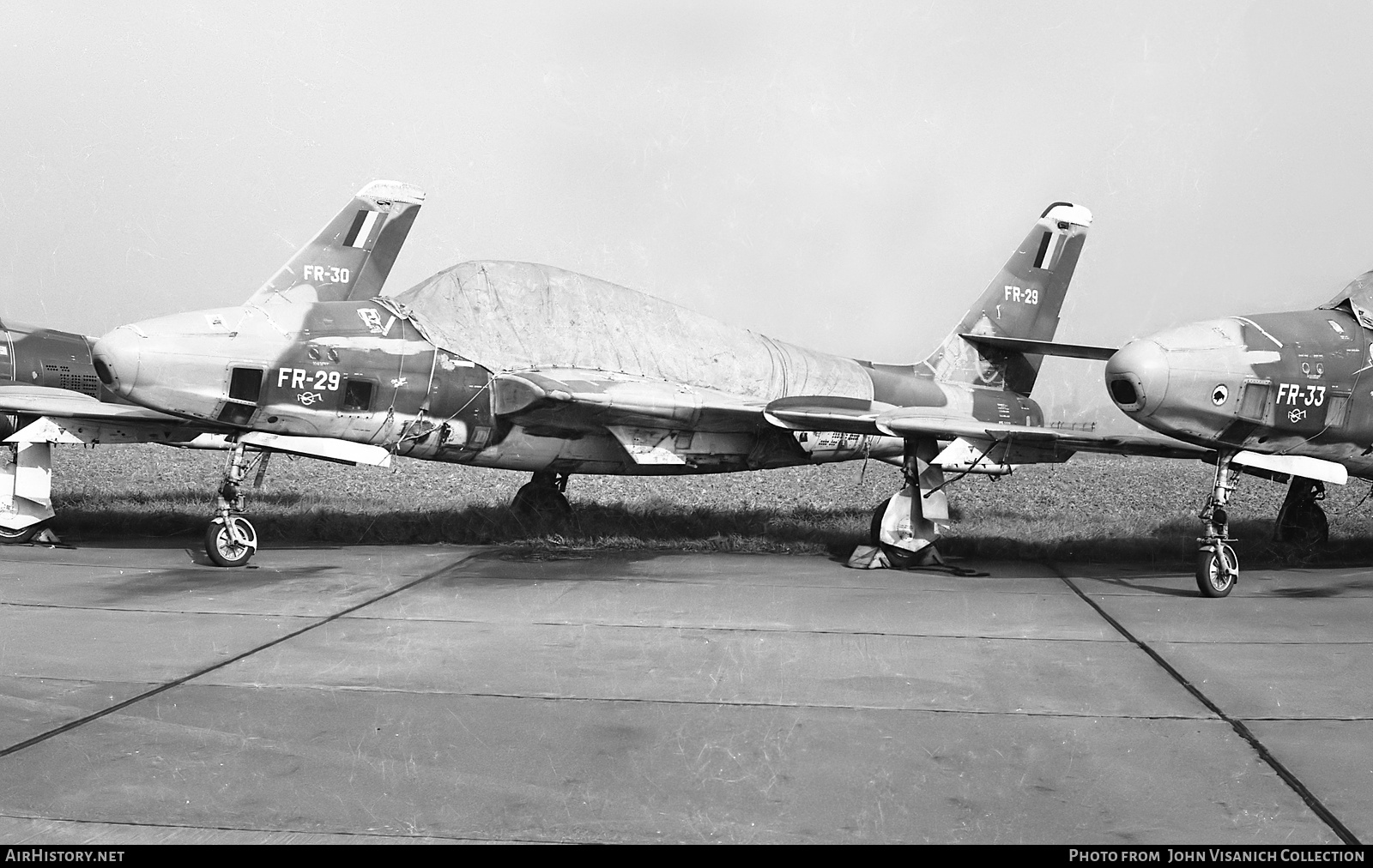 Aircraft Photo of FR-29 | Republic RF-84F Thunderflash | Belgium - Air Force | AirHistory.net #835705