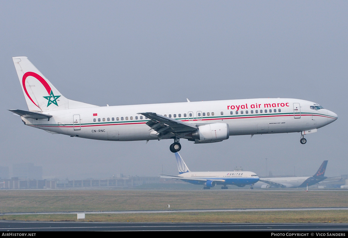 Aircraft Photo of CN-RNC | Boeing 737-4B6 | Royal Air Maroc - RAM | AirHistory.net #835710