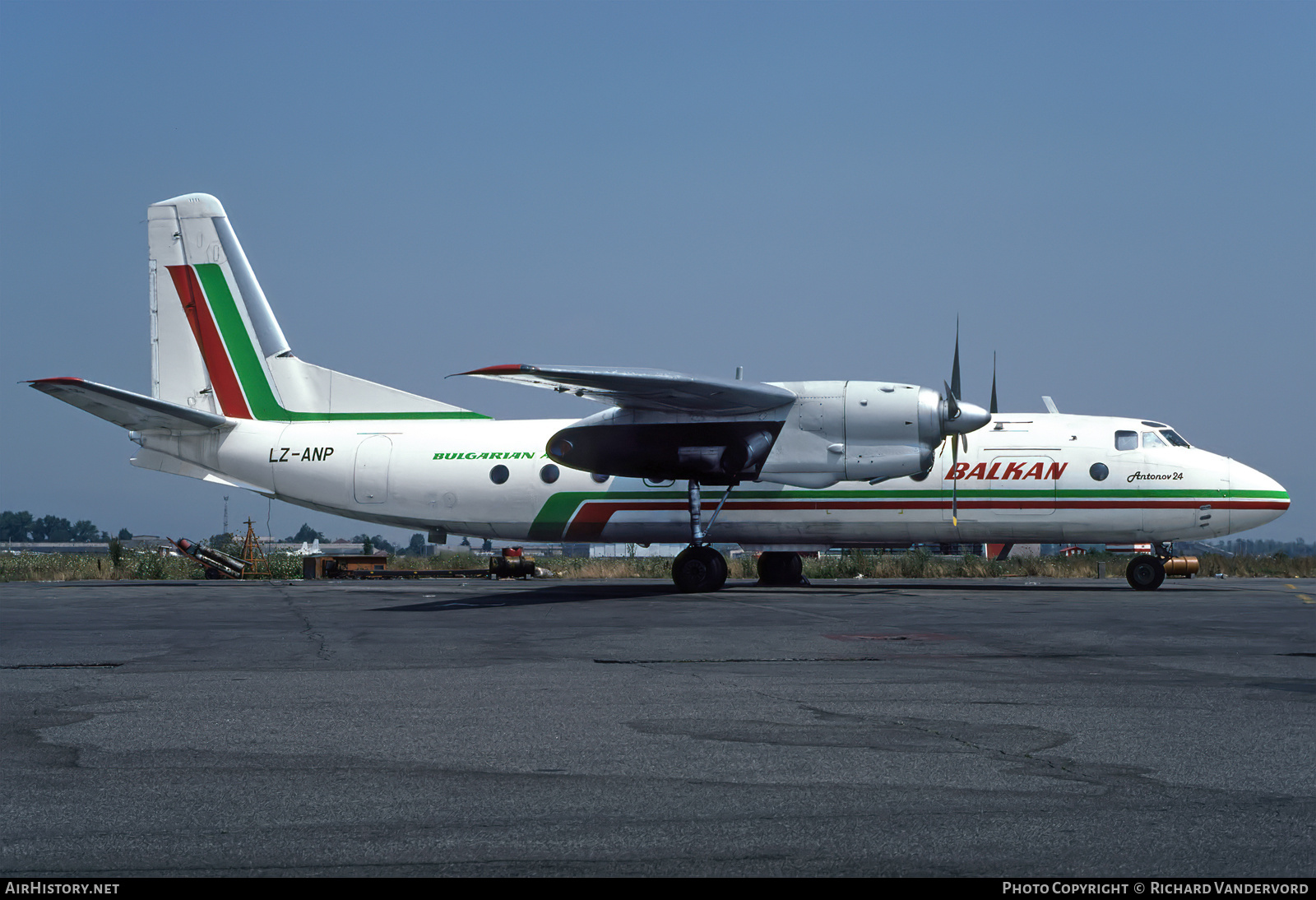 Aircraft Photo of LZ-ANP | Antonov An-24B | Balkan - Bulgarian Airlines | AirHistory.net #835726