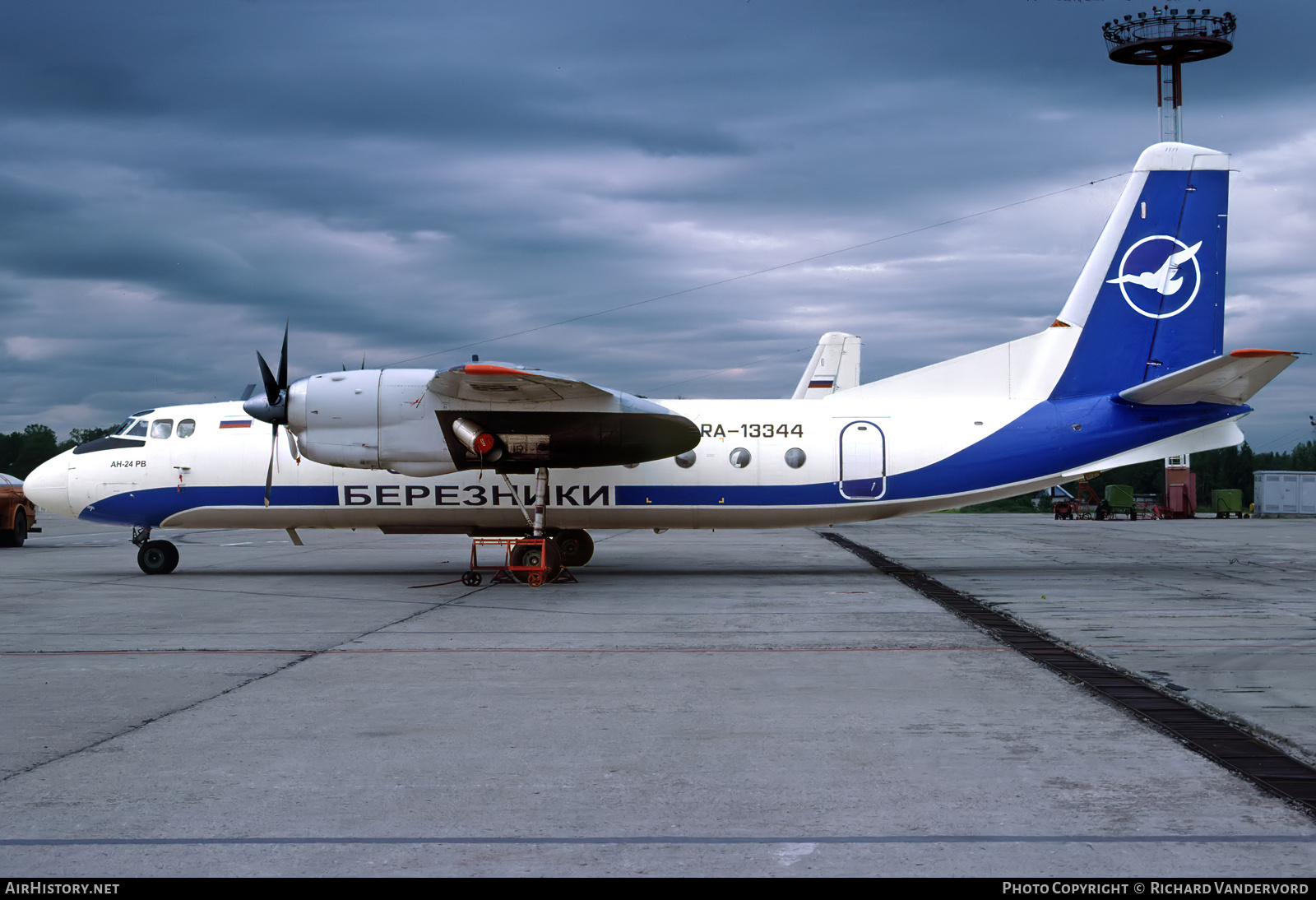 Aircraft Photo of RA-13344 | Antonov An-24RV | Berezniki Air Enterprise | AirHistory.net #835742