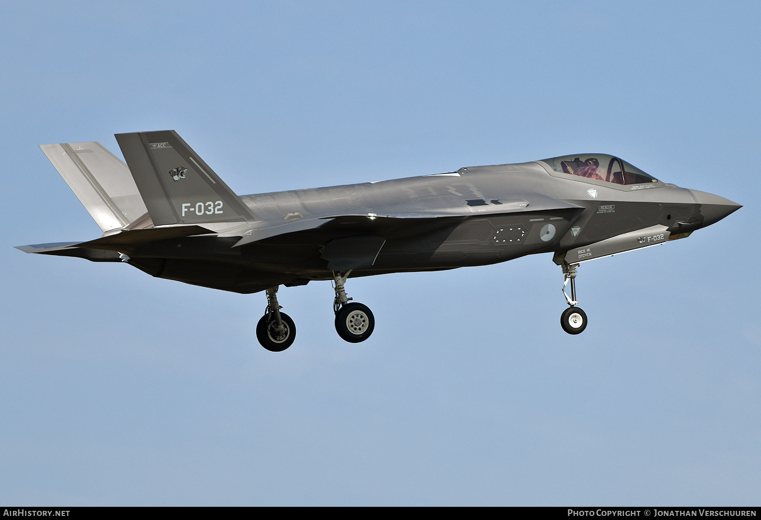 Aircraft Photo of F-032 | Lockheed Martin F-35A Lightning II | Netherlands - Air Force | AirHistory.net #835757