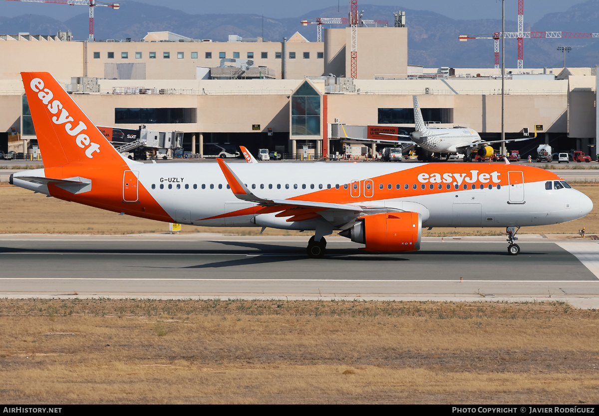 Aircraft Photo of G-UZLY | Airbus A320-251N | EasyJet | AirHistory.net #835791