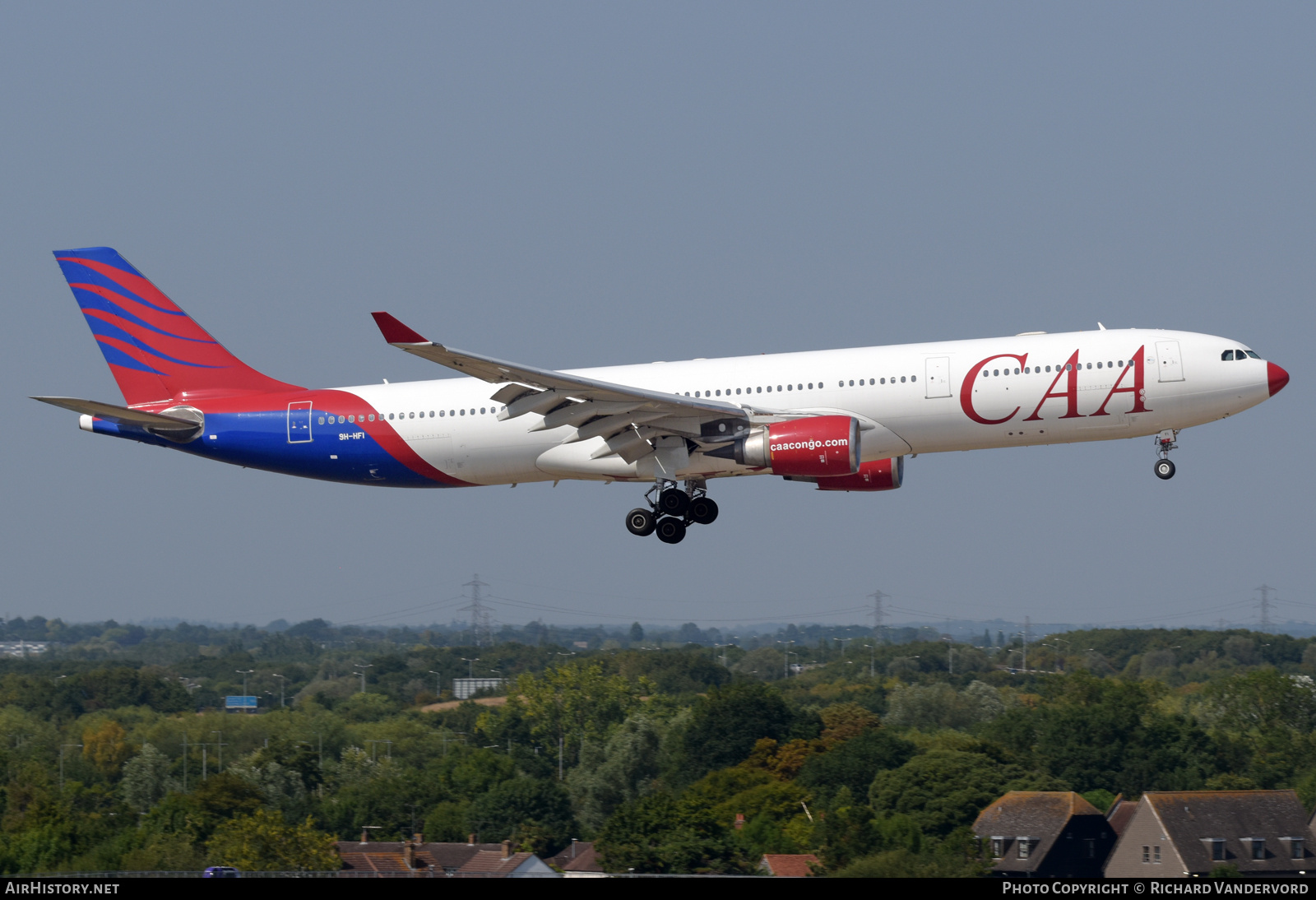 Aircraft Photo of 9H-HFI | Airbus A330-302 | CAA - Compagnie Africaine d'Aviation | AirHistory.net #835821