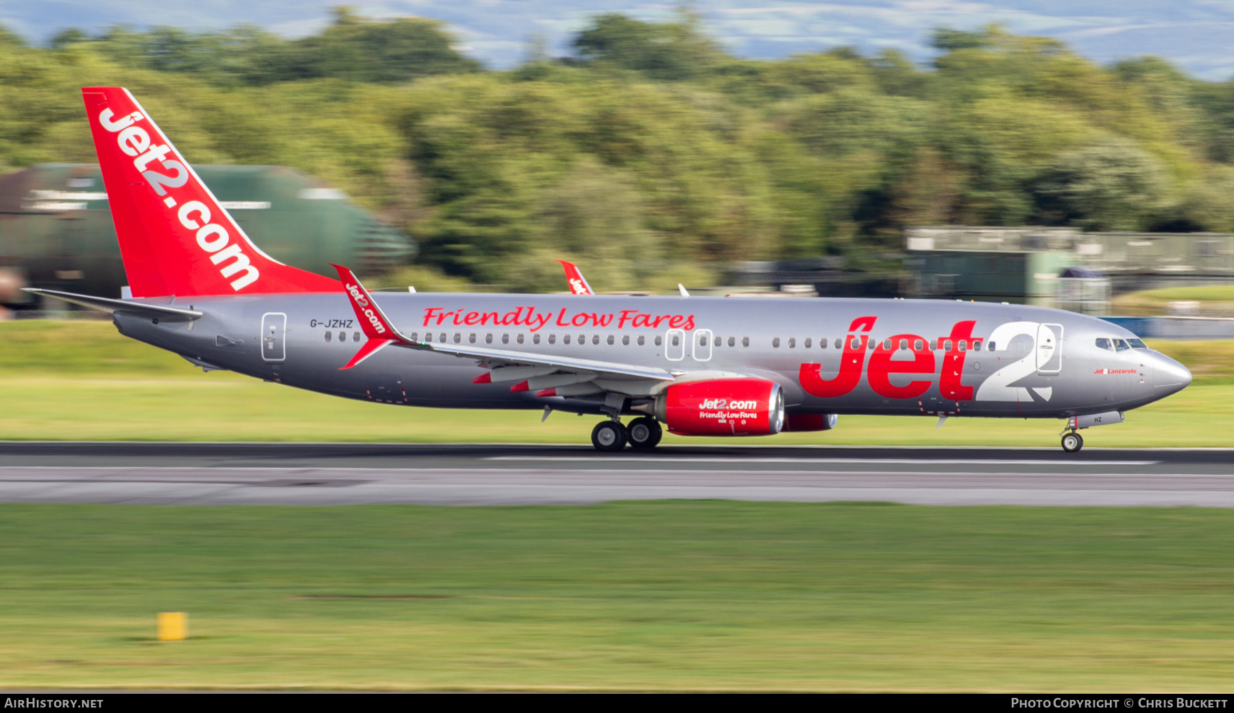 Aircraft Photo of G-JZHZ | Boeing 737-800 | Jet2 | AirHistory.net #835851