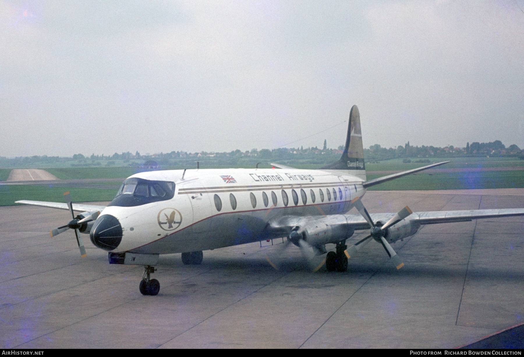 Aircraft Photo of G-AVIW | Vickers 812 Viscount | Channel Airways | AirHistory.net #835854