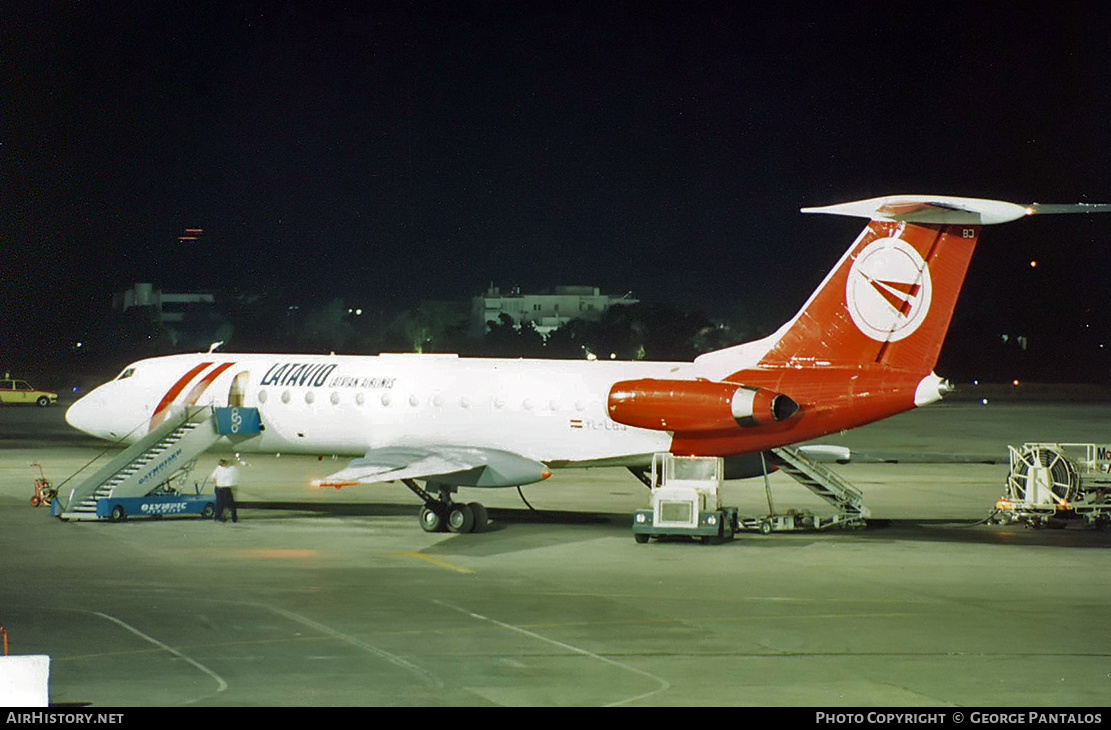 Aircraft Photo of YL-LBJ | Tupolev Tu-134B-3 | Latavio - Latvian Airlines | AirHistory.net #835869