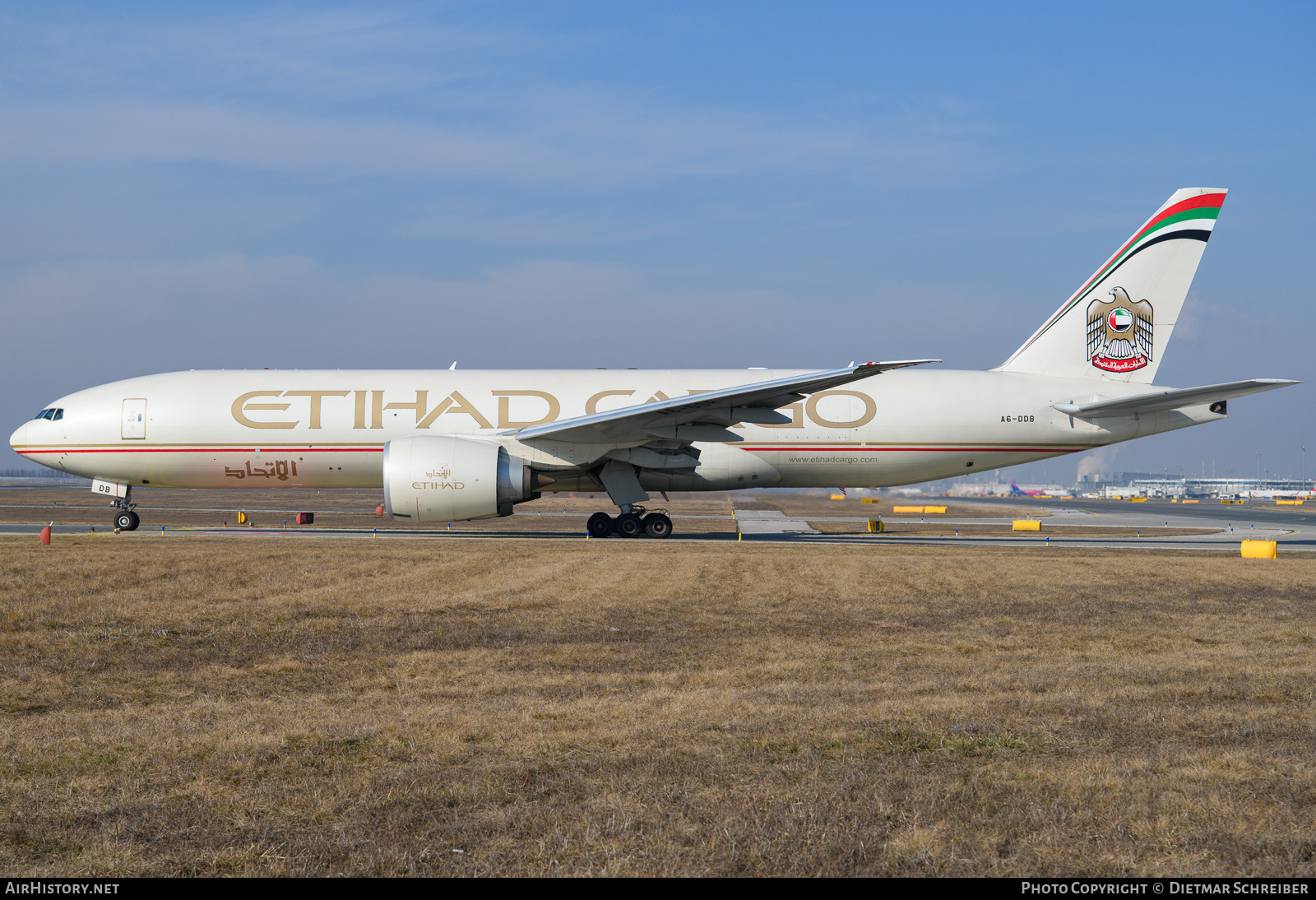 Aircraft Photo of A6-DDB | Boeing 777-FFX | Etihad Airways Cargo | AirHistory.net #835880