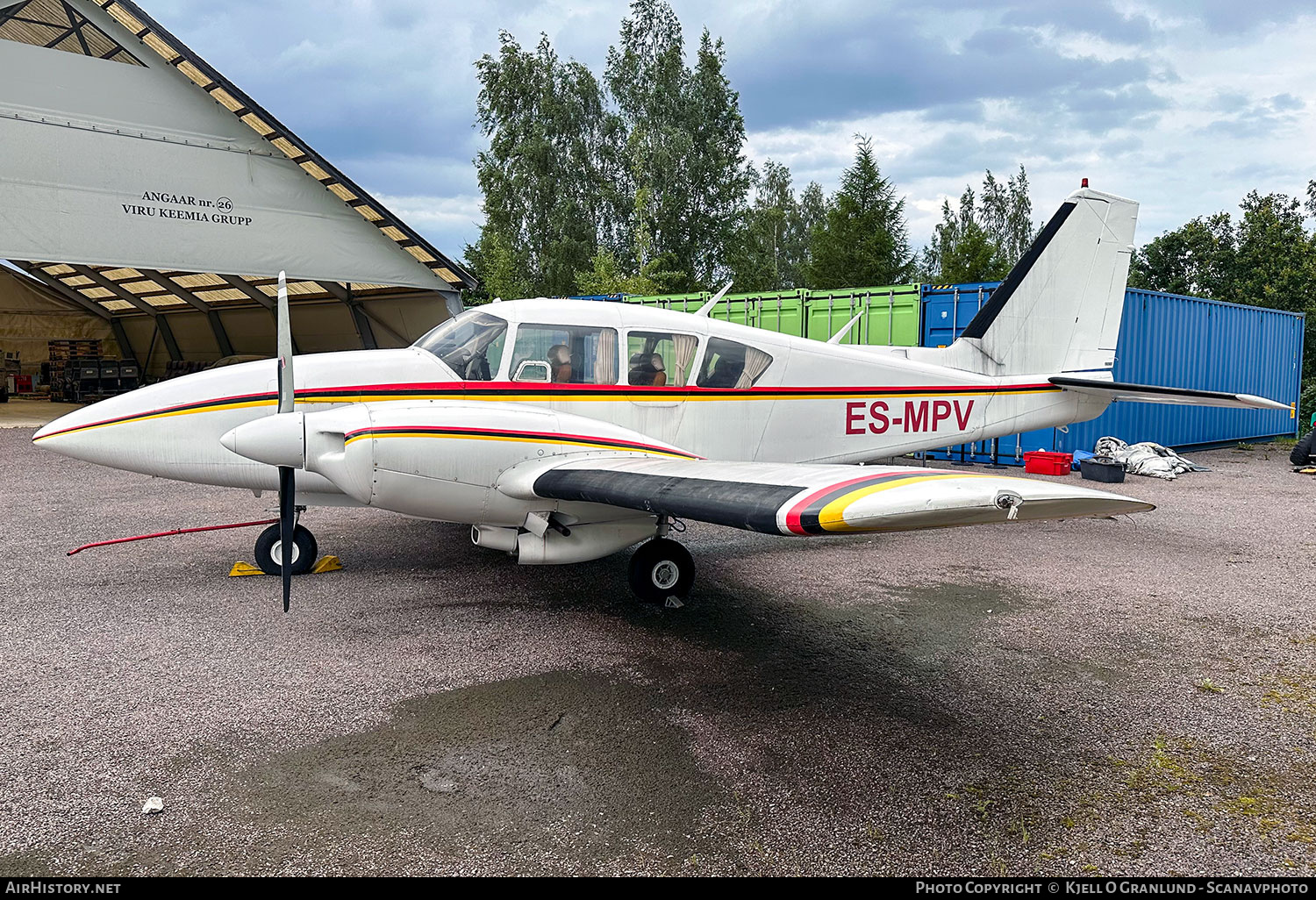 Aircraft Photo of ES-MPV | Piper PA-23-250 Aztec E | AirHistory.net #835881