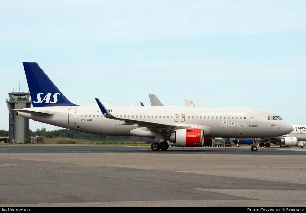 Aircraft Photo of LN-RGO | Airbus A320-251N | Scandinavian Airlines - SAS | AirHistory.net #835921
