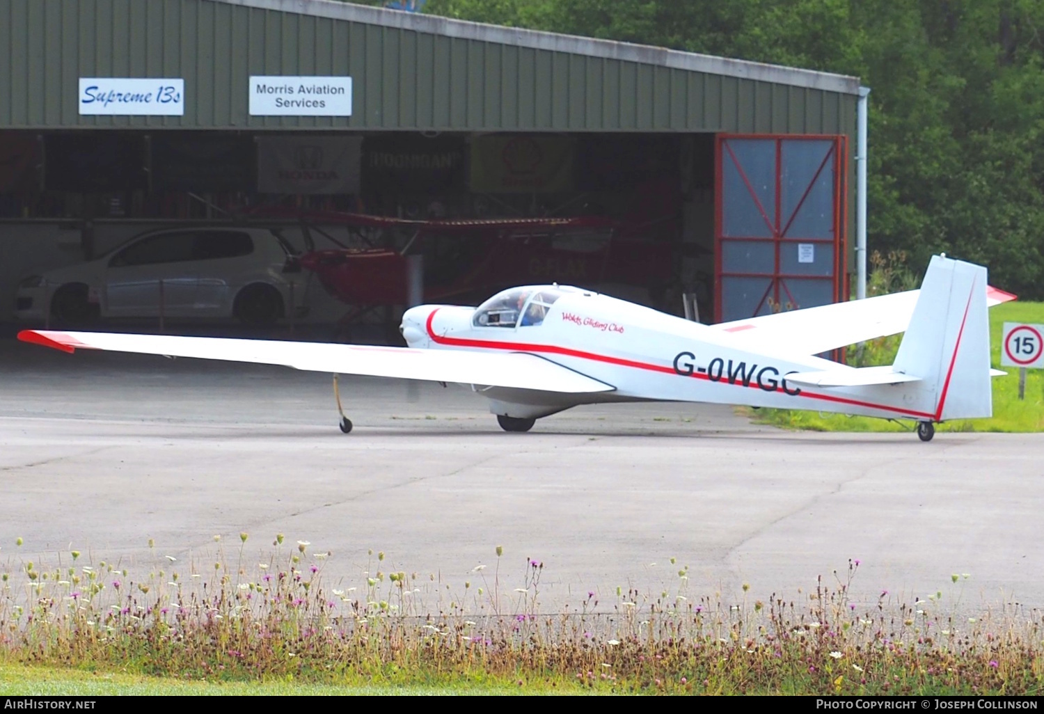 Aircraft Photo of G-OWGC | Slingsby T-61F Venture T.2 | Wolds Gliding Club | AirHistory.net #835939