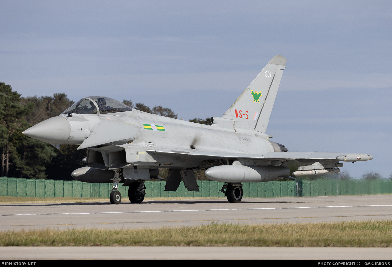Aircraft Photo of ZK301 | Eurofighter EF-2000 Typhoon FGR4 | UK - Air Force | AirHistory.net #835954