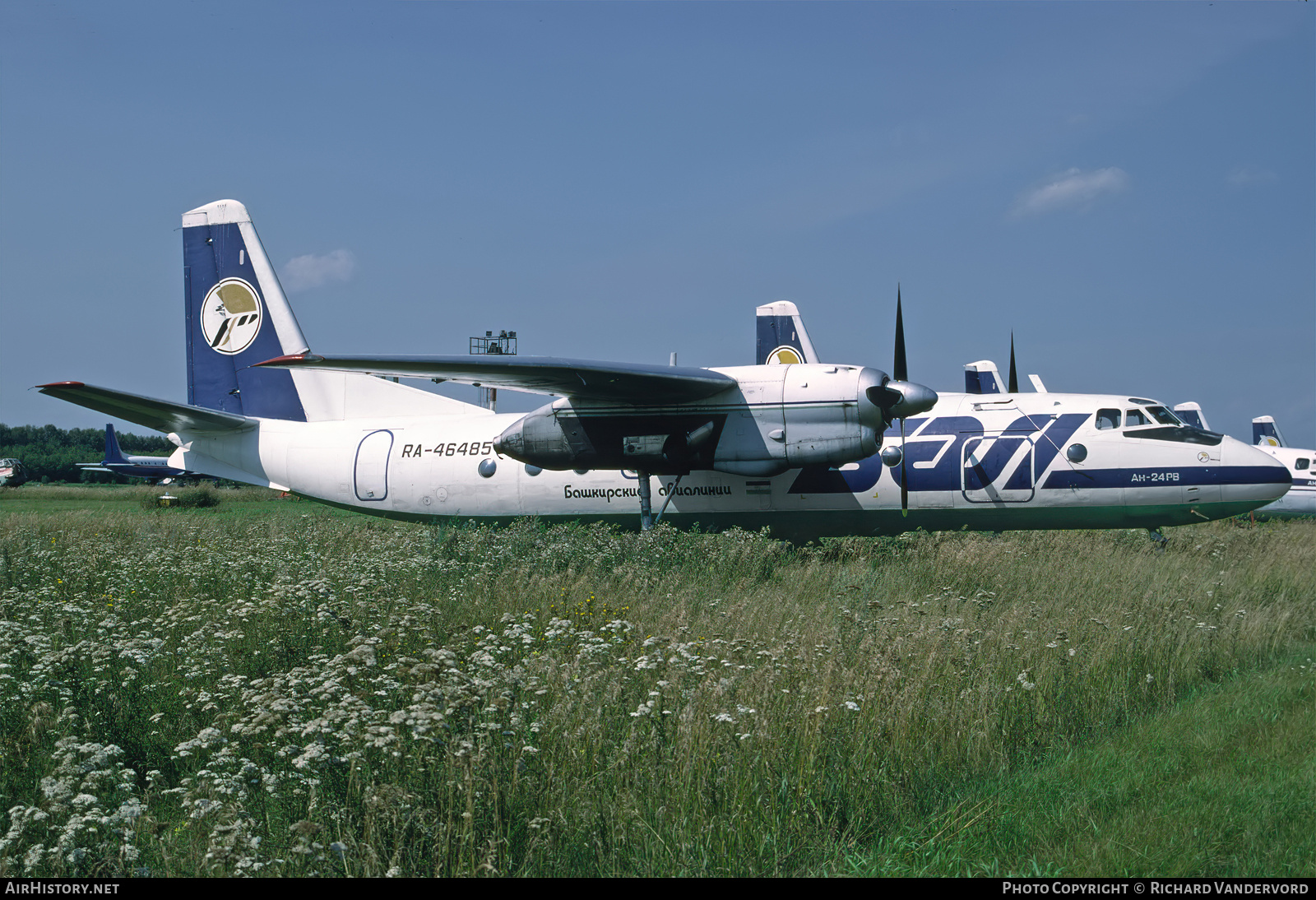 Aircraft Photo of RA-46485 | Antonov An-24RV | BAL Bashkirian Airlines | AirHistory.net #835957
