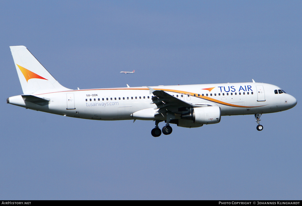 Aircraft Photo of 5B-DDK | Airbus A320-214 | Tus Airways | AirHistory.net #835970