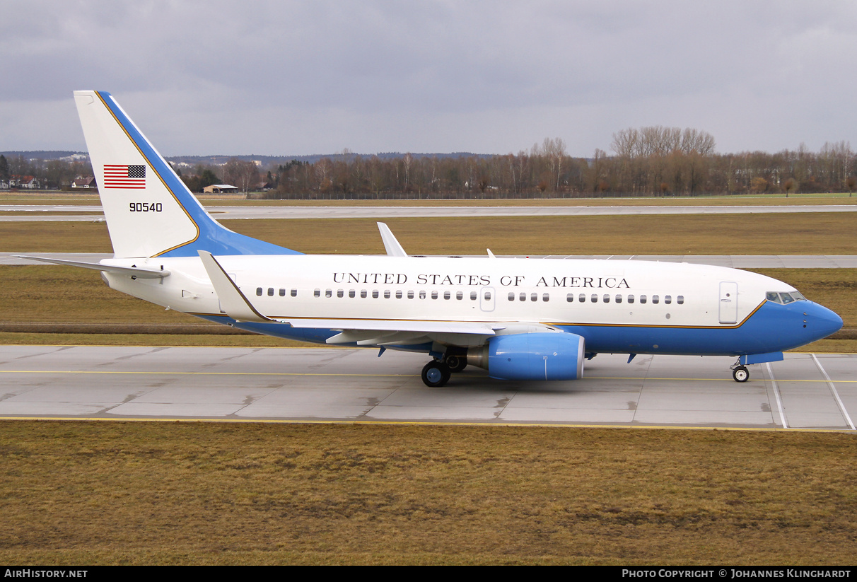 Aircraft Photo of 09-0540 / 90540 | Boeing C-40C | USA - Air Force | AirHistory.net #835980