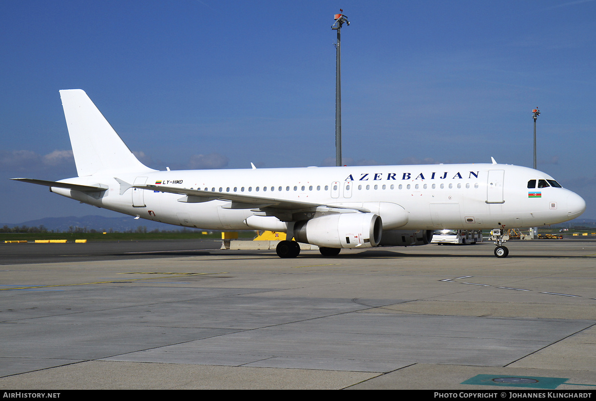 Aircraft Photo of LY-HMD | Airbus A320-233 | Azerbaijan Airlines - AZAL - AHY | AirHistory.net #835982