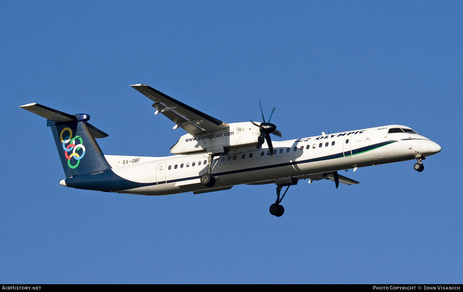 Aircraft Photo of SX-OBF | Bombardier DHC-8-402 Dash 8 | Olympic | AirHistory.net #836004