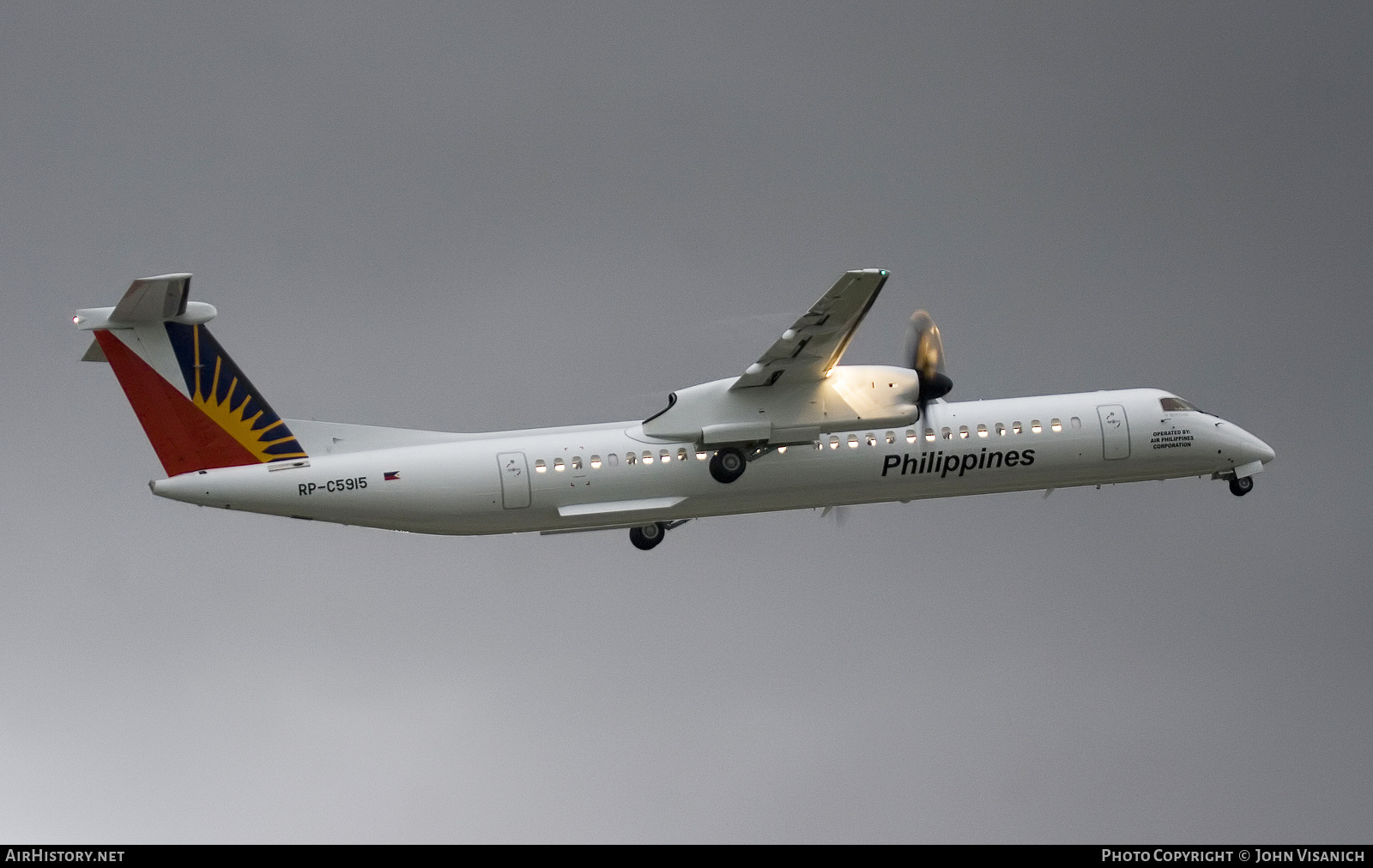 Aircraft Photo of RP-C5915 | Bombardier DHC-8-402 Dash 8 | Philippine Airlines | AirHistory.net #836014
