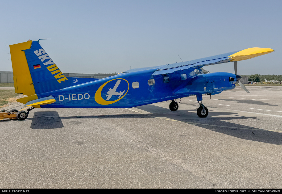 Aircraft Photo of D-IEDO | Dornier Do-28D-1 Skyservant | Skydive | AirHistory.net #836019