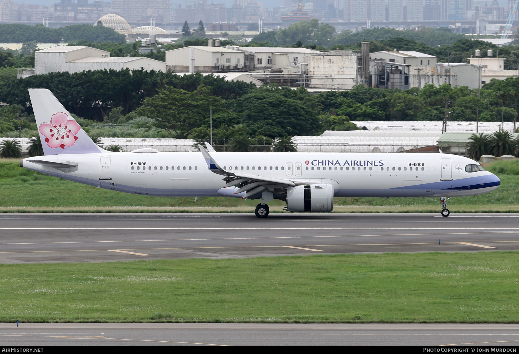 Aircraft Photo of B-18106 | Airbus A321-271NX | China Airlines | AirHistory.net #836041