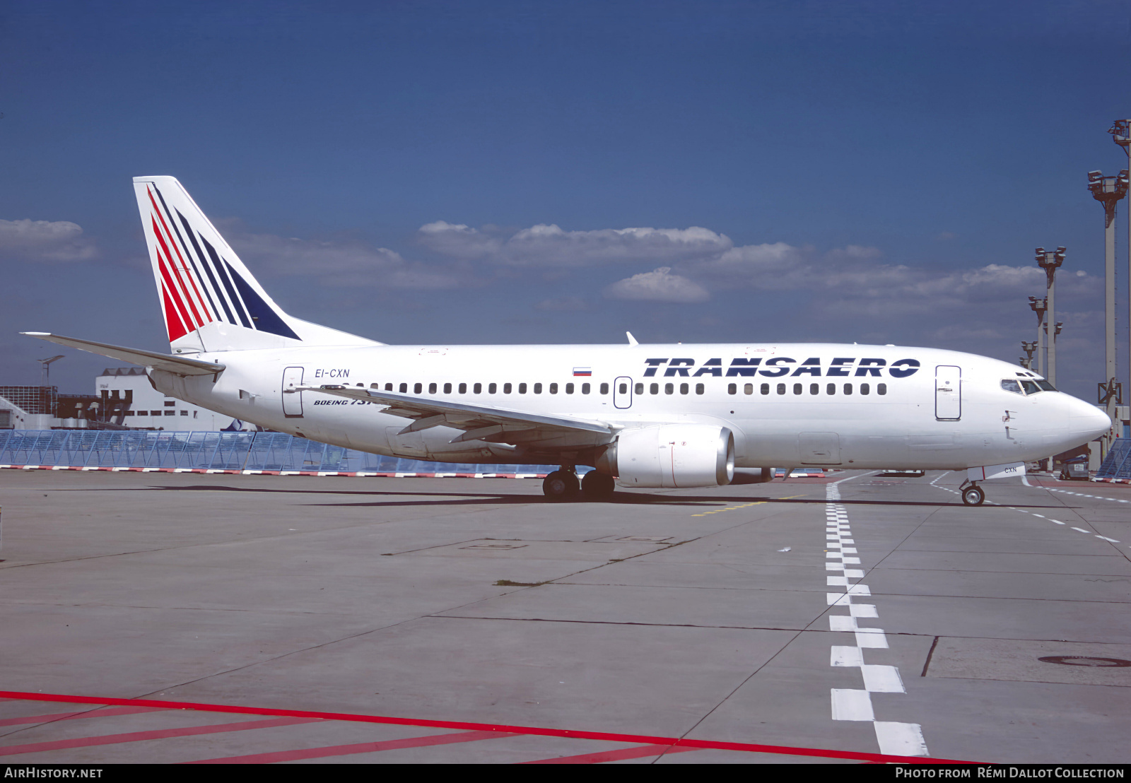 Aircraft Photo of EI-CXN | Boeing 737-329 | Transaero Airlines | AirHistory.net #836042