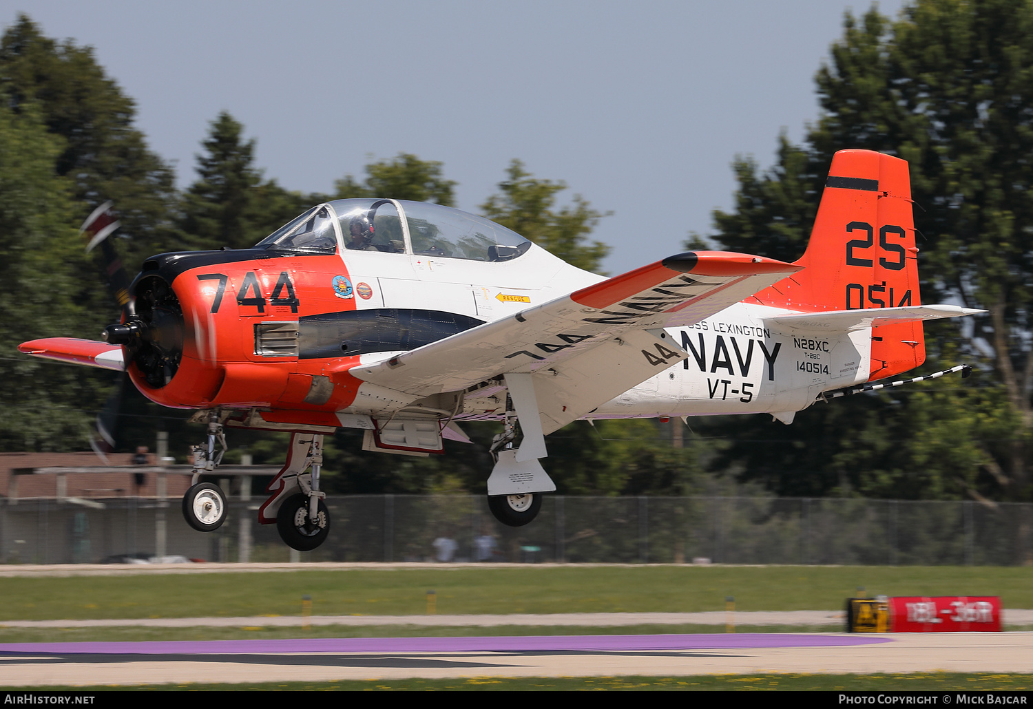 Aircraft Photo of N28XC / 140514 | North American T-28C Trojan | USA - Navy | AirHistory.net #836044