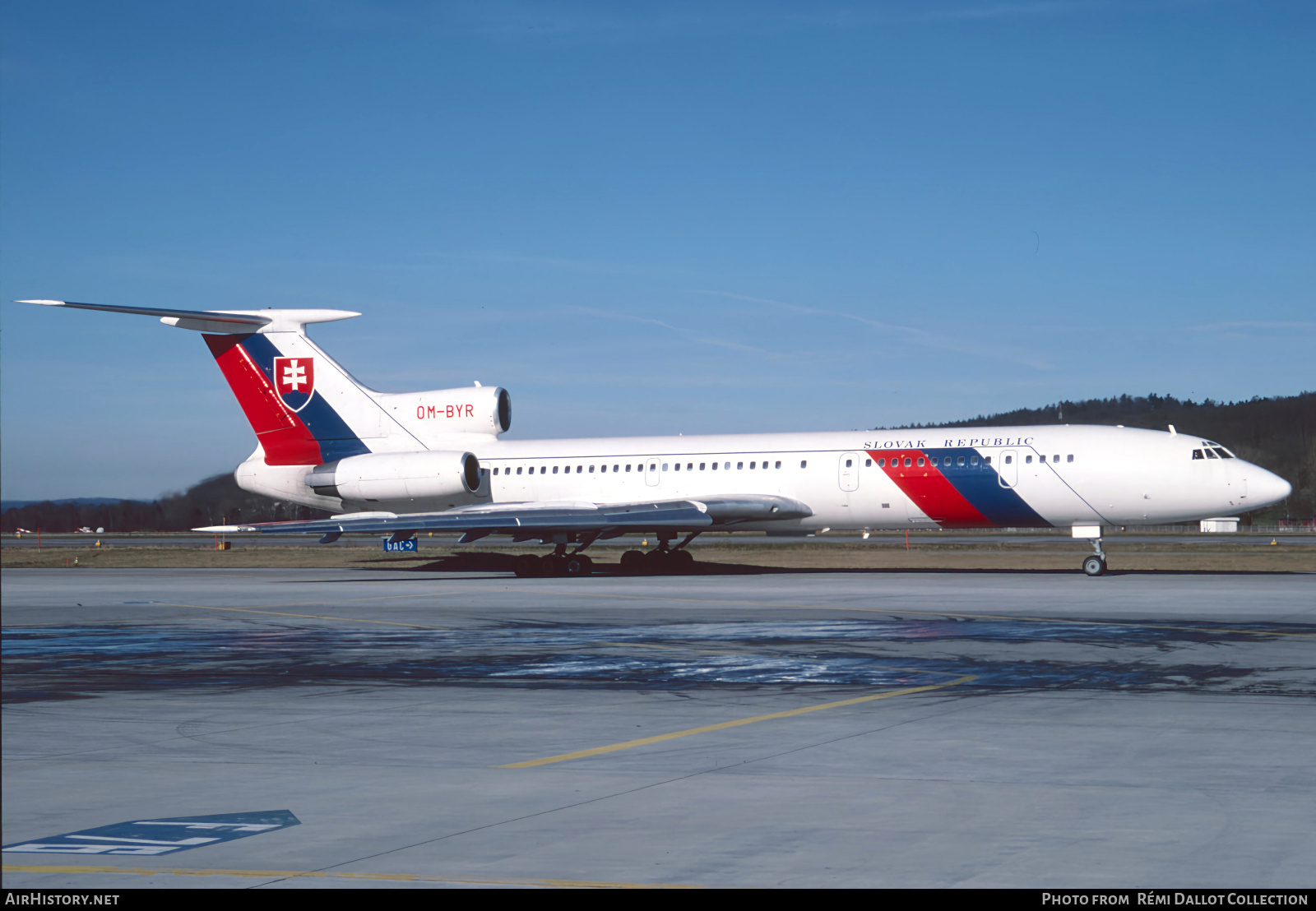 Aircraft Photo of OM-BYR | Tupolev Tu-154M | Slovakia - Government | AirHistory.net #836049