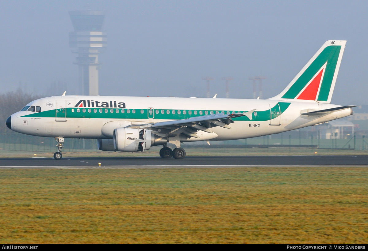Aircraft Photo of EI-IMG | Airbus A319-112 | Alitalia | AirHistory.net #836058
