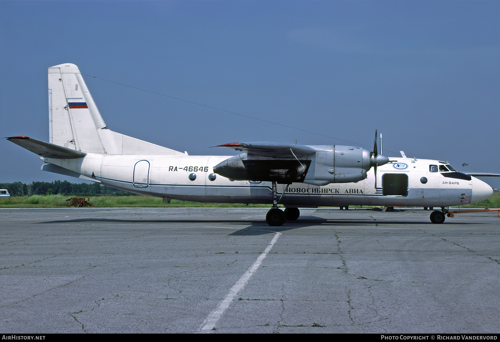 Aircraft Photo of RA-46646 | Antonov An-24RV | Novosibirsk Avia | AirHistory.net #836067