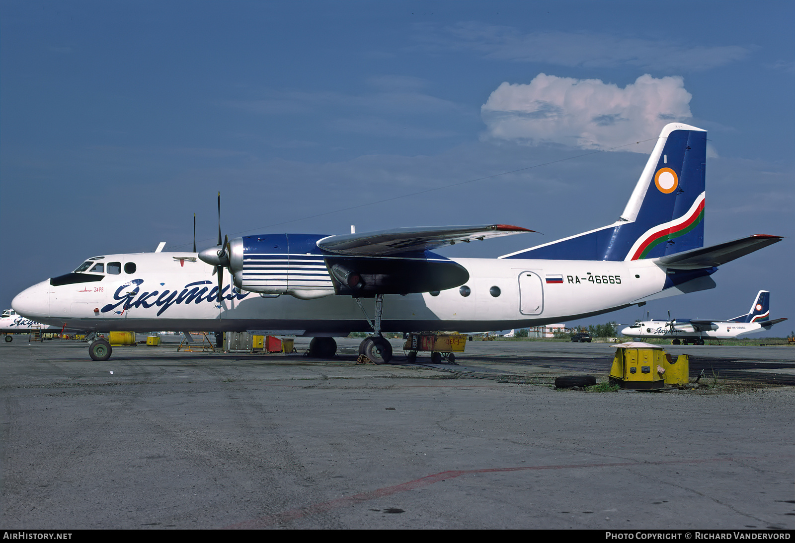 Aircraft Photo of RA-46665 | Antonov An-24RV | Yakutia Airlines | AirHistory.net #836070