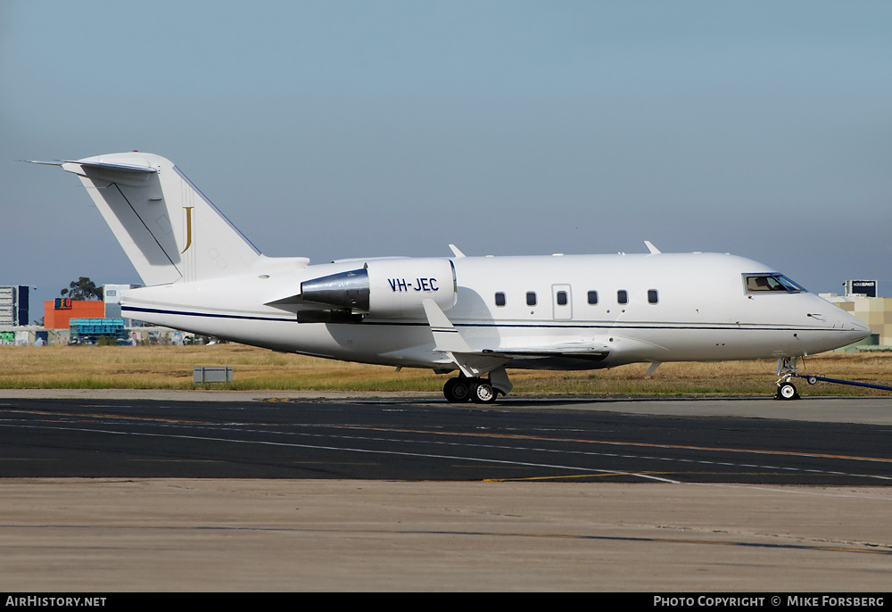 Aircraft Photo of VH-JEC | Canadair Challenger 601-3A (CL-600-2B16) | AirHistory.net #836093