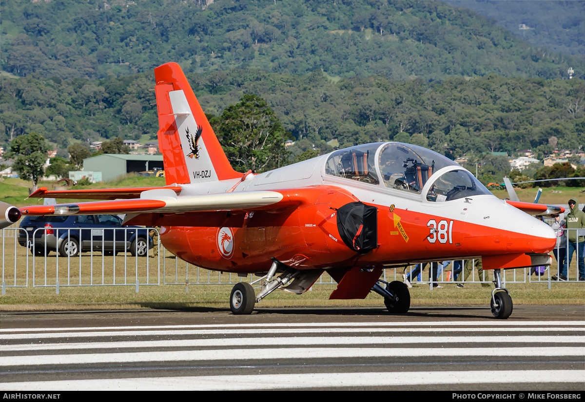 Aircraft Photo of VH-DZJ / 381 | SIAI-Marchetti S-211 | Singapore - Air Force | AirHistory.net #836116