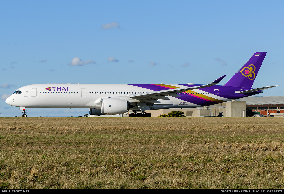 Aircraft Photo of HS-THK | Airbus A350-941 | Thai Airways International | AirHistory.net #836118