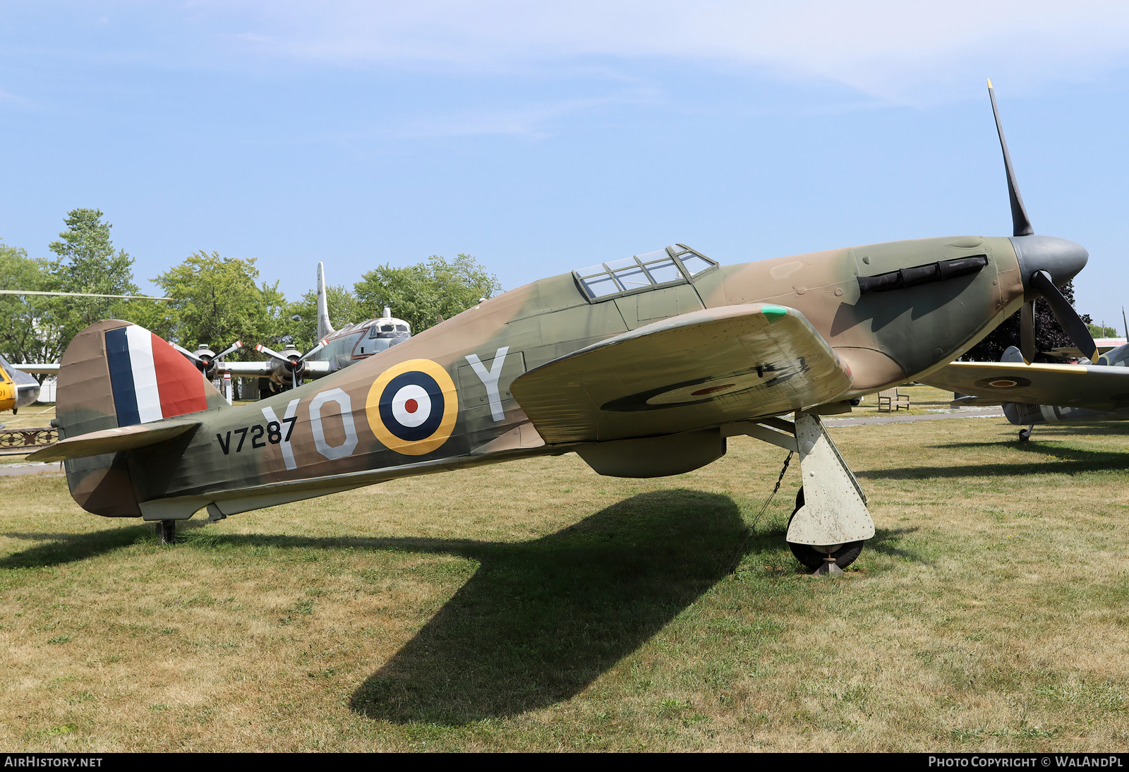 Aircraft Photo of V7287 | Hawker Hurricane (model) | Canada - Air Force | AirHistory.net #836121